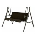 thumbnail image 4 of Funda para silla de columpio Silla de columpio de jardín al aire libre Funda protectora impermeable a prueba de polvo para asiento, Café tholdsy  HA005111-06, 4 of 6