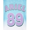 thumbnail image 4 of Disney The Little Mermaid Ariel Mesh Soccer Jersey Athletic T-Shirt Colorblock Toddler to Big Kid, 4 of 4