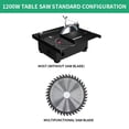 thumbnail image 1 of 1200W Mini Desktop Mini Table Saw Woodworking Small Chainsaw Table Grinder Model Saw Portable Cutting Machine, 1 of 6