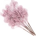 thumbnail image 5 of NOGIS 20 Pcs Christmas Tree Picks and Sprays 12’’ Candy Shape Curly Picks Glittery Faux Christmas Tree Stems Ornaments for Christmas Tree Ornaments DIY Crafts Xmas Holiday Home Decor (Pink), 5 of 7