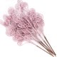 thumbnail image 2 of NOGIS - 20 palitos y aerosoles para árbol de Navidad de 30 cm con forma de caramelo, brillantes, artificiales, para manualidades, decoración del hogar (rosa), 2 of 7