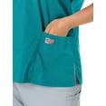 thumbnail image 3 of ScrubZone Women's V-Neck Short Sleeve Scrub Top, 3 of 8