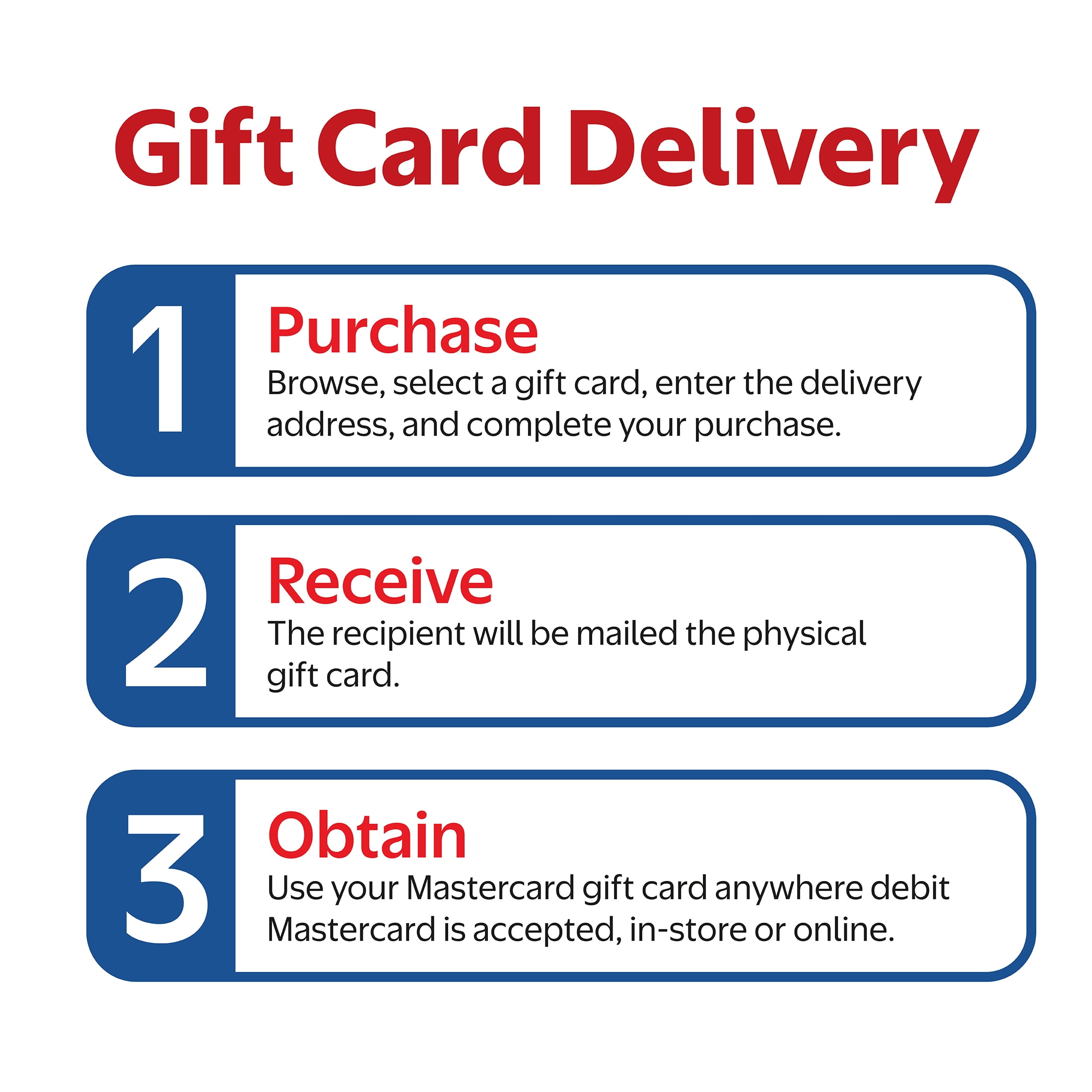 Mastercard® $25 USA Ribbon Gift Card (plus $3.84 Purchase Fee)
