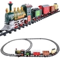 thumbnail image 3 of Northlight 16-Piece Battery Operated Lighted and Animated Continental Express Train Set with Sound, 3 of 3