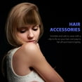 thumbnail image 3 of Clip in Bangs Bangs Fake Hair Cabello Bangs Extensions Accesorios para el cabello para mujeres, 3 of 3