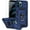 Navy Blue with camera cover Military-Grade 2nd gen, variant on MYKOMI Compatible with Apple iPhone 16E Case SE 4 Phone Cover with Finger Ring Holder Kickstand Military Grade Shockproof Heavy Duty Protective Cover for iPhone 16e / SE 2025