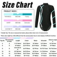 thumbnail image 6 of iiniim Kids Girls Long Sleeves Turtleneck Gymnastics Leotard Ballet Dance Bodysuit 4-14, 6 of 7