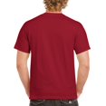 thumbnail image 3 of Gildan - Camiseta básica de manga corta Modelo Heavy Cotton para hombre - 100% algodón gordo (Paquete de 5) (Azul Carolina) Gildan UTBC4807_carolinablue, 3 of 4