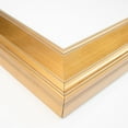 thumbnail image 2 of 37x29 Frame Gold Solid Wood Picture Frame Width 3 Inches | Interior Frame Depth 0.625 Inches |, 2 of 6