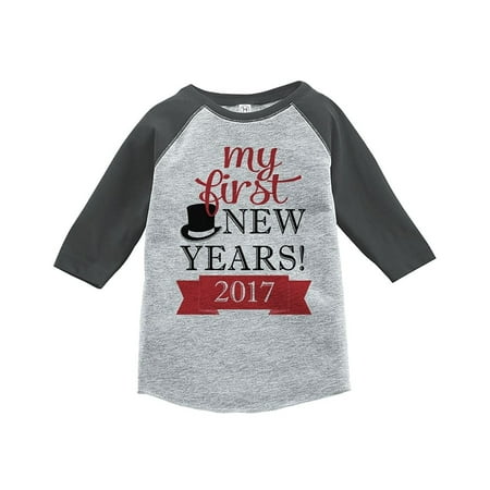 

Custom Party Shop Kids First New Year Raglan Shirt