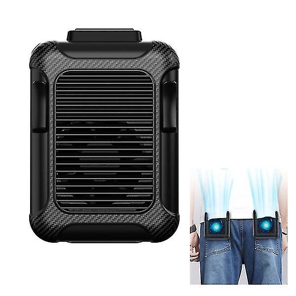 Lazy Neck Hanging Cooling Fan Portable Mini Waist Fan Recargable Outdoor Work Sports Fan