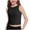 Black, variant on jobturf Girls Tank Tops Summer Trendy Ribbed Knit Sleeveless Shirts Breathable Basic Tees Beach Vacation Crop Top for Kids 5-15 Years