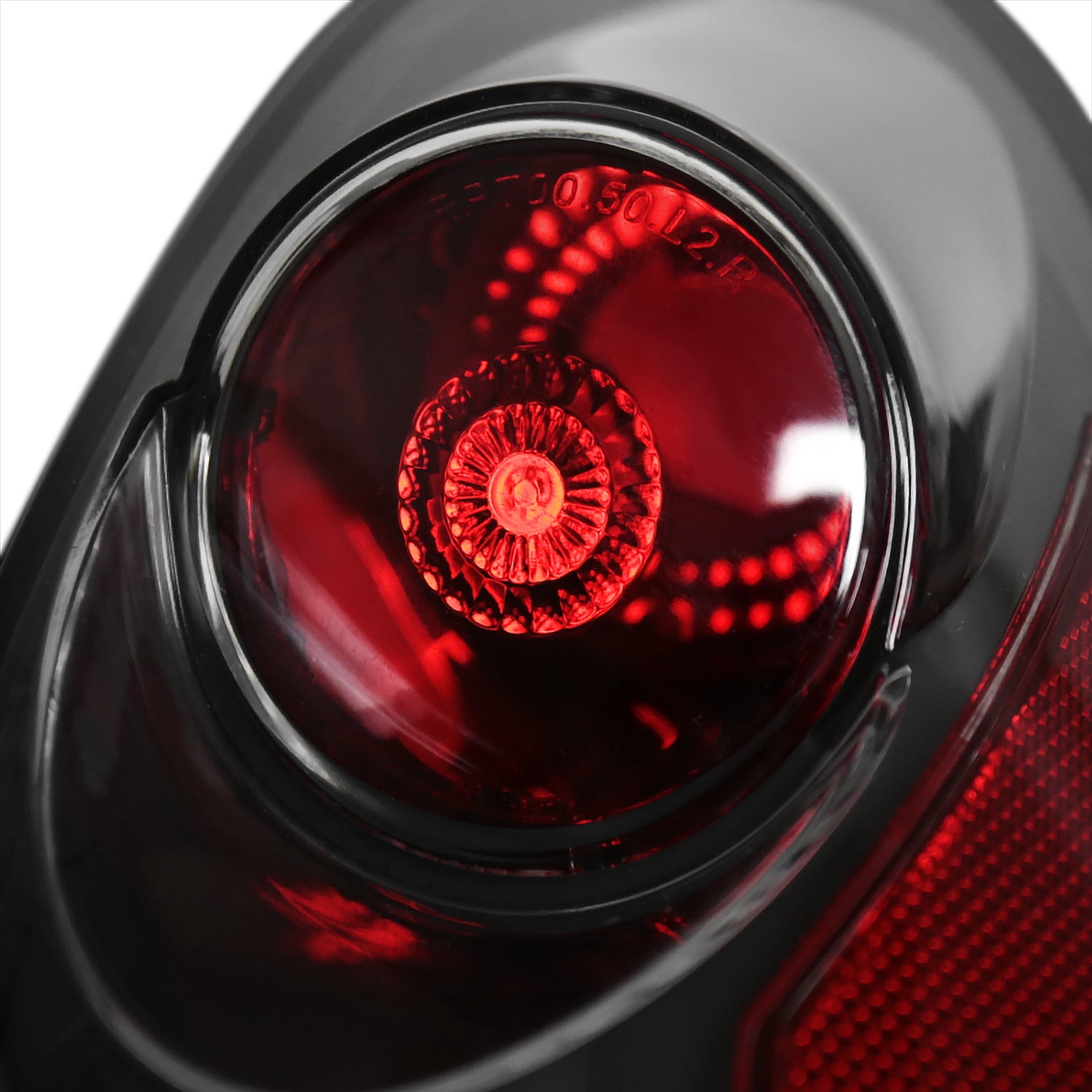Spec-D Tuning Black Tail Lights Compatible with 2001-2005 Chrysler PT Cruiser, Left + Right Pair Assembly