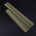 thumbnail image 4 of 30Pcs 2 Sizes Bar Support Rods for DIY Crafts Brass Round Rod Golden Sticks for Clay Doll Makings Metal Dowel Rods for Stacking and Supporting DIY Handwork Rods 200mm-250mm, 4 of 9