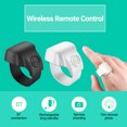 thumbnail image 4 of Trayknick Wireless Remote Control Intelligent Large Distance Rechargeable Long Battery Life High Sensitivity Taking Photos Portable Mini Bluetooth-compatible Selfie Shutter Cellphone Accessories, 4 of 13