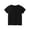 Black, variant on Xudanell Kids' Tees Crewneck Cotton Solid T-Shirts Boys Girls Short Sleeve Toddler Comfort Soft T-Shirt Undershirt Tops (2 Years,Yellow)