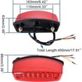thumbnail image 2 of BRILLAR Reemplazo de bombilla de luz trasera roja para scooters, bicicletas y vehículos todo terreno, 2 of 5