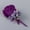 purple, variant on Luolandi Pack of 2 4 6Wedding Corsage with Pin Silk Ribbon white 2PC