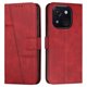 thumbnail image 1 of For itel A50C Case Stand Flip Protective Leather Phone Cover - Black, 1 of 5