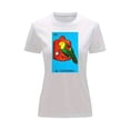 thumbnail image 1 of Playera Blusa El Cotorro De La Loteria Mexicana Tradicion Mexicana Color Blanco Talla Chica Marca Emil SaEs, 1 of 4