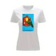 thumbnail image 1 of Playera Blusa El Cotorro De La Loteria Mexicana Tradicion Mexicana Color Blanco Talla Chica Marca Emil SaEs, 1 of 4