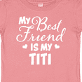 thumbnail image 4 of Inktastic My Best Friend is My Titi with Hearts Boys or Girls Baby T-Shirt, 4 of 5