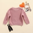 thumbnail image 4 of JYYYBF Infant Baby Girls Boys Sweater Crewneck Loose Fall Winter Knitted Warm Pullover Tops Long Sleeve Blouse Sweater, 4 of 6