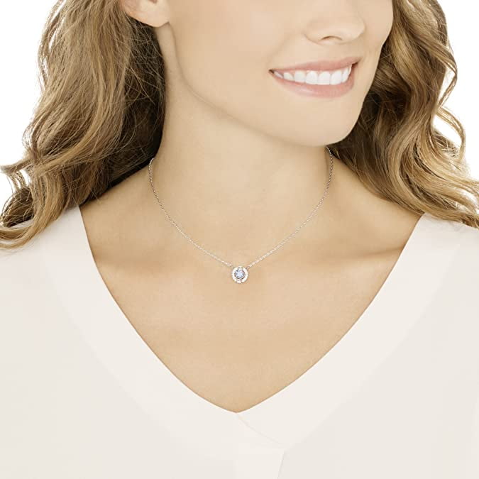 Swarovski crown necklace best sale