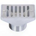 thumbnail image 2 of Swimming Pool Overflow Drain Cover with Male Thread for Pool Wall Discharge Fittings, 2 of 5