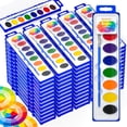 thumbnail image 1 of Set de pintura de acuarela Shuttle Art, 8 colores, paquete de 60 con pinceles, 1 of 8