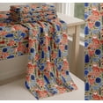 thumbnail image 6 of Soimoi Beige Cotton Cambric Fabric Tree & Fox Folk Art Decor Fabric Printed Yard 42 Inch Wide, 6 of 7