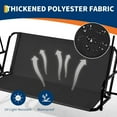 thumbnail image 1 of Chaise Balançoire de Patio Extérieure pour 3 Personnes – Auvent Imperméable Réglable, Cadre en Acier Robuste, Accoudoirs, Siège en Textilène, Banc à Bascule Convertible – Jardin, Cour Arrière, Véranda, Balcon – Gris, 1 of 7