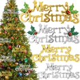 thumbnail image 2 of New Merry Christmas Letter Hanging Sign Xmas Tree Door Window Pendant Listing Ornaments New Year Party Home Decoration Supplies, 2 of 5