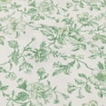 thumbnail image 3 of Mainstays Green Floral Faux Fur Scalloped Indoor Area Rug, 7 ft x 10 ft, 3 of 8
