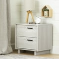 thumbnail image 1 of South Shore Fynn 2-Drawer Nightstand - End Table with Storage for Child, in Winter Oak, 1 of 10