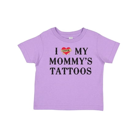 

Inktastic I Love My Mommy s Tattoos Gift Toddler Boy or Toddler Girl T-Shirt