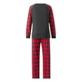 thumbnail image 4 of Fiomva Family Christmas Matching Pajamas Set Elk Xmas Pjs Sleepwear for Adults, Kids, Baby, Dog, 4 of 10