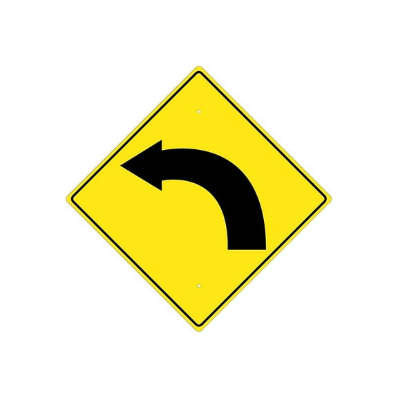 National Marker Reflective Warning Traffic Control Sign 24" x 24" Aluminum (TM123K)