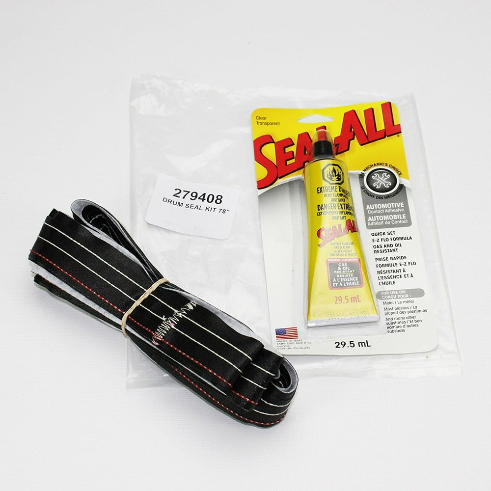 ER279408 for 279408 Clothes Dryer Drum Rear Felt Seal with Adhesive By