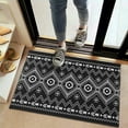 thumbnail image 2 of Bohemian Retro Floral Non-Slip Entryway Door Mat,Boho Indoor Decor Durable Low Plush Door Mat,Washable Welcome Rug for Patio Hallway Home Decor 20x32 Inches, 2 of 7
