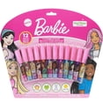 thumbnail image 1 of Set de brillo labial Townley Girl Barbie 12 piezas a base de plantas, 1 of 9