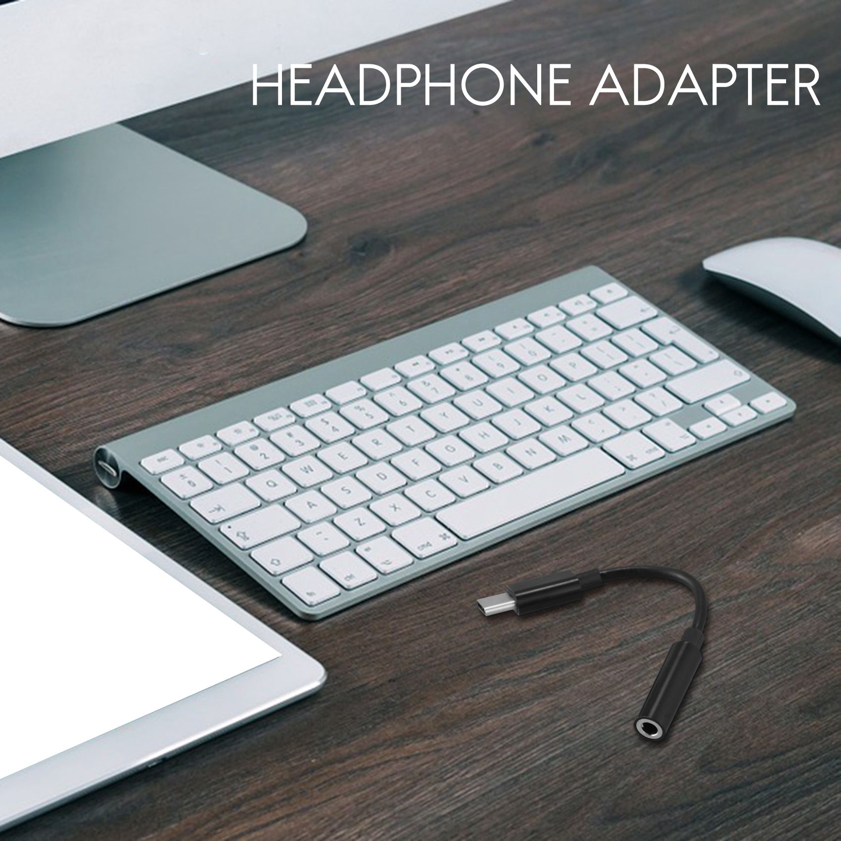 Adaptateur USB-C Vers Jack 3,5 Mm - Permet D'utiliser Des écouteurs Classiques Sur Téléphone Sans Prise Jack - Pour Moto Z, LeEco, Etc.