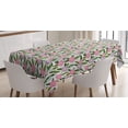 thumbnail image 1 of Camellia Tablecloth, Lilac Protea and Rosemary Branches Leaves Bouquet Wedding Romance Themed Print, Rectangular Table Cover for Dining Room Kitchen, 60 X 90 Inches, Multicolor, by Ambesonne, 1 of 3