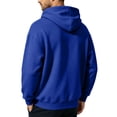thumbnail image 4 of Boyscolos Men's Zip Up Hoodie Trendy Long Sleeve Slim Fit Sweatshirt Drawstring Gym Athletic Hooded Jacket with Pocket Royal Blue 2XL, 4 of 6