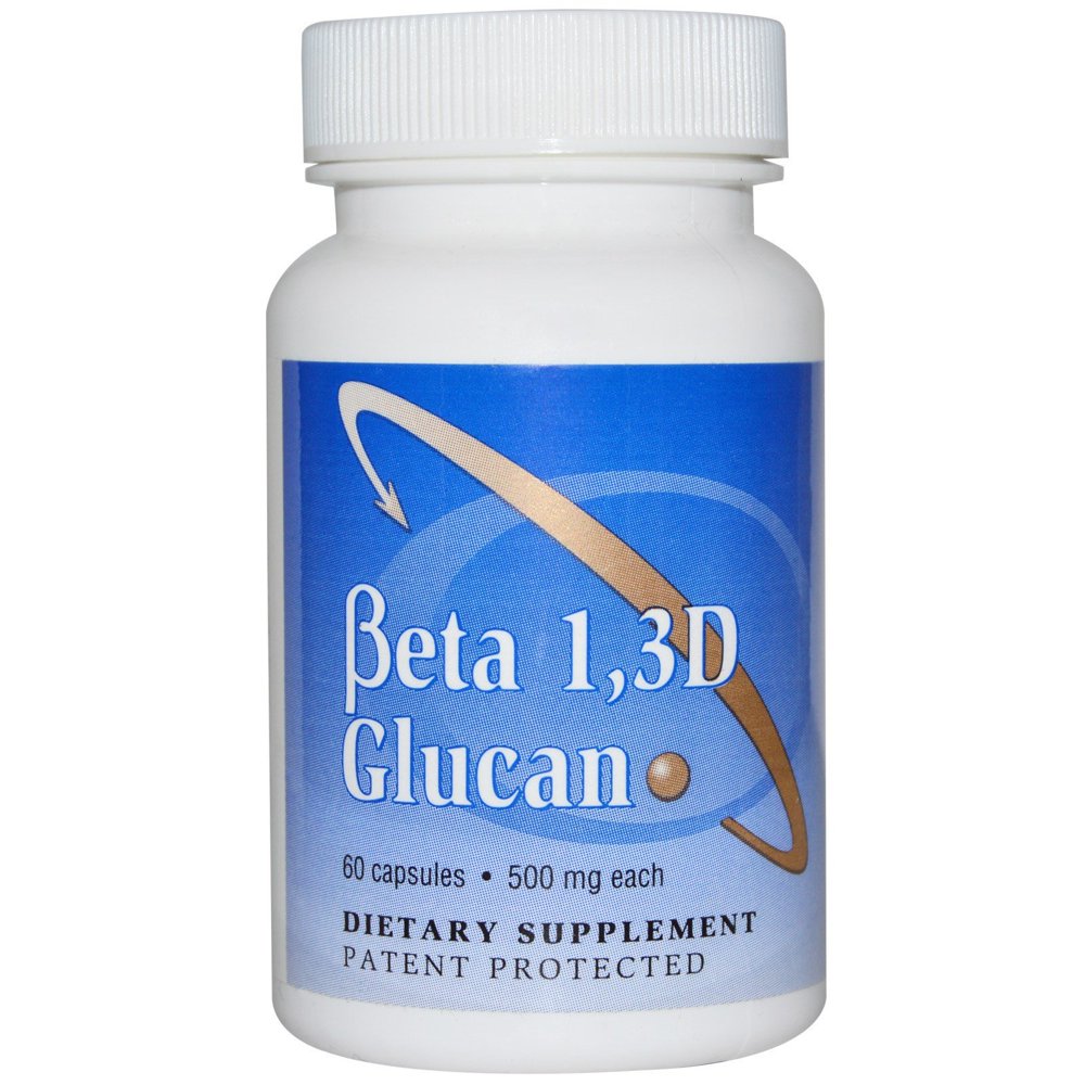 Beta1, 3D Glucan 500 mg (60 Capsules)