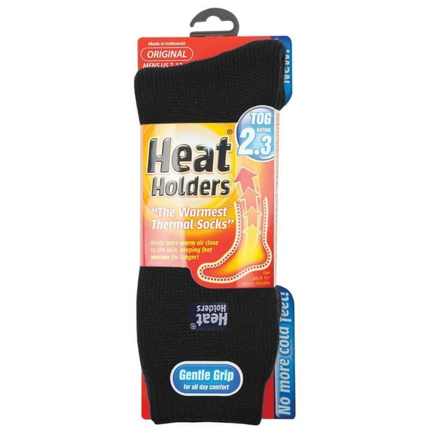 Heat Holders Mens Thermal Socks Black