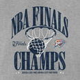 thumbnail image 4 of Men's Fanatics  Steel Oklahoma City Thunder 2025 NBA Finals Champions Fade Away Retro T-Shirt, 4 of 4
