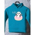 thumbnail image 3 of Greeting Panda In Donut Hoodie Toddler -Image by Shutterstock,  2 Toddler, 3 of 4