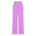 thumbnail image 5 of LEBONYARD Sweatpants for Women Plus Size with Pockets,Womens Pants Plus Size,Womens Cropped Pants Gradient Summer Beach Pants Crop Wide Leg Pants Loose Yoga with Pockets Purple XL, 5 of 5