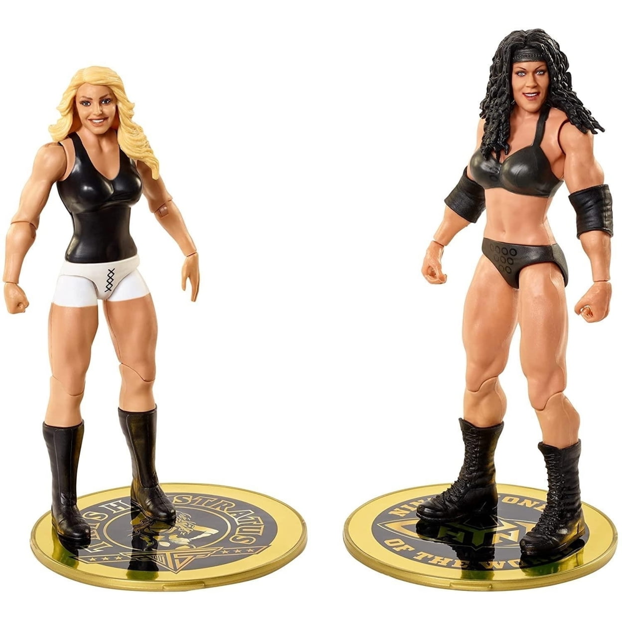 WWE Chyna Vs Trish Stratus Championship Showdown 2-Pack Action Figures